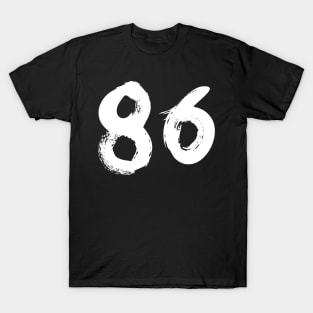 Number 86 T-Shirt